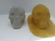 Latex mold of sugar skull