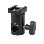 CAMVATE Camera Video Light Mount with Cold Shoe Adapter & Light Stand Base