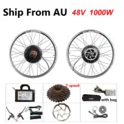 48V 1000W Hub Motor Conversion Kit 26 27.5 28 29 inch 700C MTB E-bike Rear Wheel