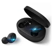Elinz TWS True Wireless In-Ear Headset Active Noise Cancellation 200mAh Charging Case Black