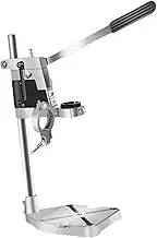Generic Drill Stand Holder Bench Clamp Drill Press Clamp Adjustable for Woodworking Electric Drill, Double Hole Holder