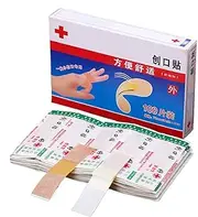 Adhesive Bandages,Waterproof Bandage Dressing Strips - 50/100 Count Breathable Dressing Stickers for Comfortable Protection, Minor Cuts & Scrapes
