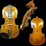 Hardanger fiddle Norwegian fiddle 4/4 violin (4*4),copy hardanger #14728