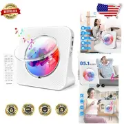 Compact Hi-Fi Stereo CD Player with Bluetooth & FM Radio - 2 Speakers Included