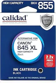 Calidad Alternative Ink Cartridge for Canon 645 XL, Black