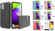 FOR Samsung Galaxy A52 A52S 5G 6.5" Lining Hybrid Case Cover + Tempered Glass