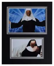 Whoopi Goldberg Signed Autograph 10x8 photo display Sister Act Film AFTAL COA