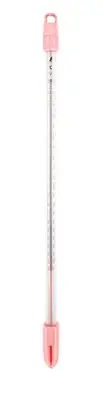 Shinwa Sokutei Rod Thermometer H-2C 0~200℃ 30cm with case 73211