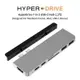 強強滾p-HyperDrive 7in2 USB-C Hub (二代)- 2色 適用Mac HDMI 4K@60Hz