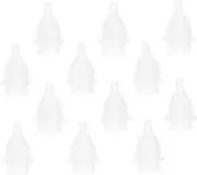 IWOWHERO Manual Nose Sucker for Babies 12pcs Silicone Nose Suction Tips with Clean Backflow Feature