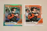 HESTON KJERSTAD (2) 2024 DONRUSS LIBERTY FOIL & BASE #14 BALTIMORE ORIOLES