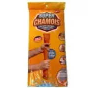 HTF Super Chamois Super Absorbent Cleaning Cloth 6-pk - 4 Small + 2 Large