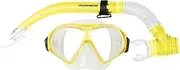 MIRAGE Tropic Adult Tropic Mask and Snorkel Set, Yellow