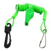 JLP Intended forQuick Cord Replacement Lanyard Whistle Swivel & Steel Clip Green