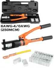Hydraulic Crimping Tool Cable Lug Crimper Wire Battery Cable Electrical Terminal