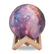 3D Printed Moon Galaxy Star Night Lamp and Room Light Décor