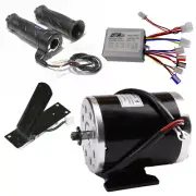 500W 24V Brush Electric EBike Motor Controller Throttle Scooter Go Kart ATV Quad
