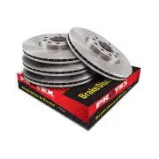 Protex Front + Rear Disc Brake Rotors for BMW 420i F33 2.0L RWD 04/2017-09/2020