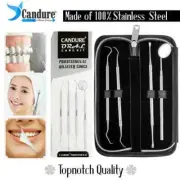 Dental Scaler Tartar Plaque Calculus Remover Tooth Scraper Mirror Dentists Kit