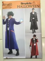 Simplicity Sewing Pattern Costume R11602 Size U.S 34-42 Halloween New Coat