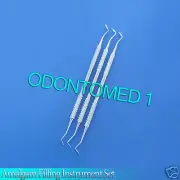 3 PC's Dental Amalgam Filling Instruments Restorative Composite Ball Burni x-3