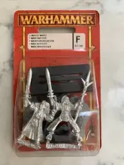 Warhammer High Elf Mages Blister Sealed 1990s NOS OOP