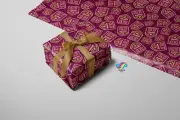 Wrapping Paper Gift Present Wrap NRL QLD Maroons State of Origin Football Party