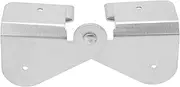 Rectangle Downspout Hinge Aluminum Gutter Extension Flip Up Hinge, Prevent Erosion, Flooding, Installation Screws Included, Easy to Install