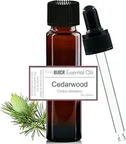 purelyBlack Cedar Cedarwood Essential Oil 10mL - Pure & Natural Aromatherapy Oils