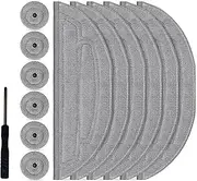 Compatible for Roborock, S8 Maxv Ultra / S8 Max Ultra Robot Vacuum Cleaner Mop Cloth Refillsa
