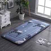 Tatami Mattress Thicken Folding Mattress Pad for Student Dormitory, Home, Bed, As Guests Sleeping Pad, Futon Mattress, Floor Mattress,B,150x190cm(59x75inch)