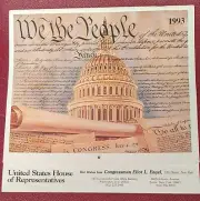 1993 US House of Representatives Calender - Congressman Eliot Engel, New York