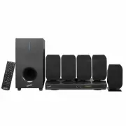 Supersonic SC-38HT 5.1 Channel DVD Home Theater System DVD/CD , Karaoke Mic Jack