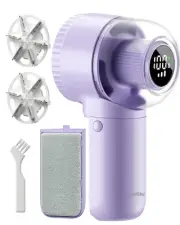 Fabric Shaver, Lint Remover with Brush, 1200mAh Sweater Shaver wit...