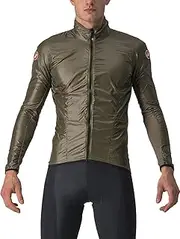 [CASTELLI] Men's Aria Shell Jacket, Moss Brown, X-Large