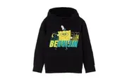 SpongeBob SquarePants Boys Be Weird Hoodie (Black) - UTNS7637
