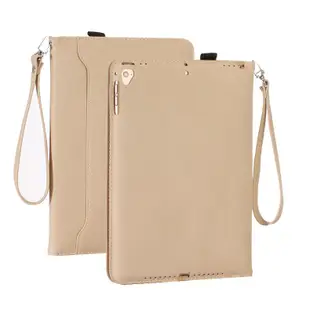 HUAWEI MediaPad T5 10.1 皮革保護套前袋口隱藏磁鐵翻蓋皮套多功能支架錢包平板套