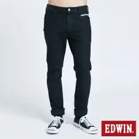 在飛比找蝦皮商城優惠-EDWIN JERSEYS 迦績 超彈窄直筒牛仔褲(黑色)-