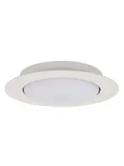 Stahl 300mm 1 Light Flush Mount in White