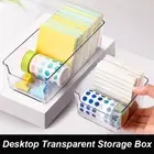 Container Storage Box Drawer Separate Storage Note Holder Desktop Organizer
