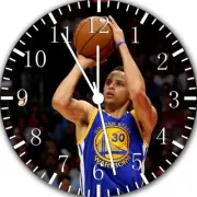 Stephen Curry Frameless Borderless Wall Clock Nice For Gifts or Decor E393