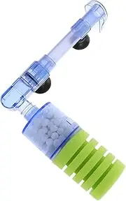 HOLIDYOYO Fish Tank Filter Mini Pump Aquarium Fountain Aquarium Filter Pump Bucket Aquarium Phosphate Pumps Air Aerators Fish Tank Vacuum Purifier Plant Filter for Fish Tanks Kit Sponge Blue