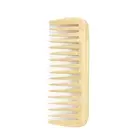 Natural Bamboo Hair Comb Tangle-free Brush Wide Tooth for Women Men Anti-static