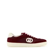[Gucci] Gucci Interlocking G Sneakers 41 IT RED
