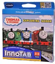 Vtech INNOTAB Thomas & Friends Exploring Sodor Trains NEW Software Game 3-5 2012