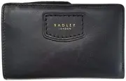 Radley Burnham Beeches Leather Medium Zip Purse in Black S2615001