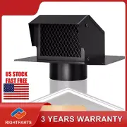 4 Inch For Houses Galvanized Steel Removable Roof Vents Roof Dryer Vent Cap