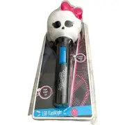 New Monster High LED Skull Flashlight Indoor Outdoor Sealed In Package