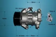 AutoAir Aircon Compressor 14-0084 For Mini R50 R53 1.4 Lifetime Warranty