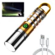High Power Flashlights, 100000 High Lumen Rechargeable LED Flashlights, 6 Mod...